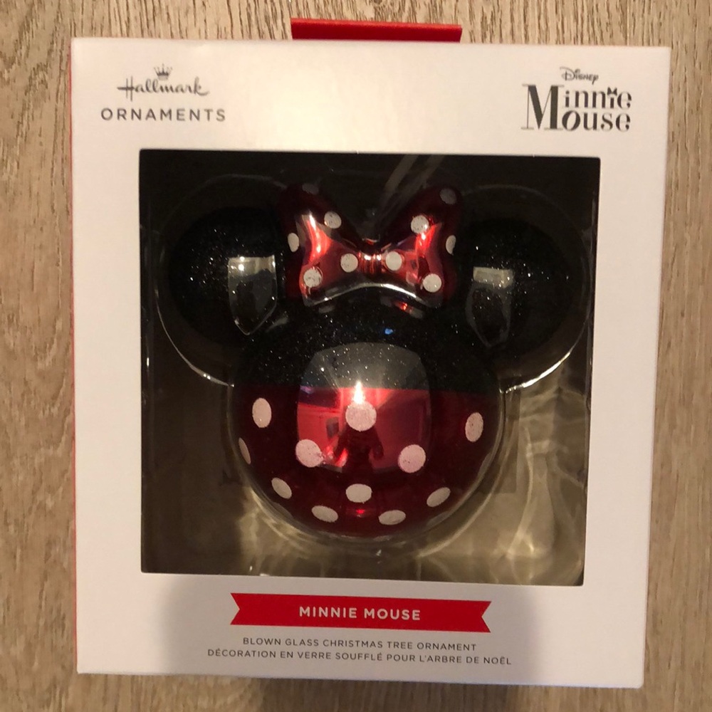 New Hallmark mini mouse ornament